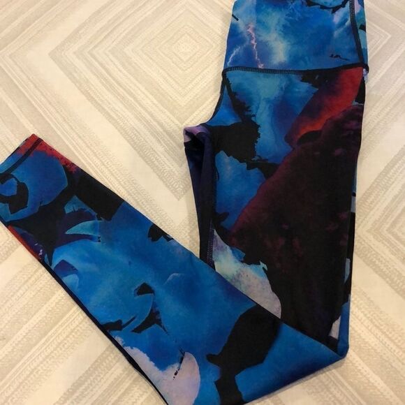 Noli Colored Design Printed Full Length Leggings - Picture 1 of 6
